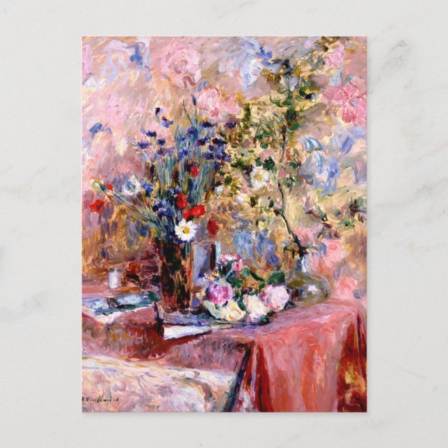 Postal Flores, Édouard Vuillard (Anverso)