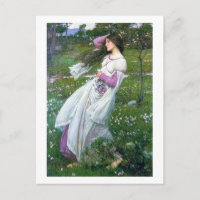 Flores en el Viento, John William Waterhouse