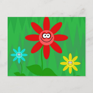 Postal Flores Funky