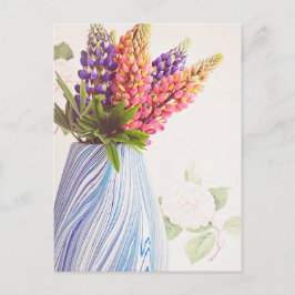 Postal Flores hermosas intrépidas