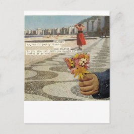 Postal Flores para usted -