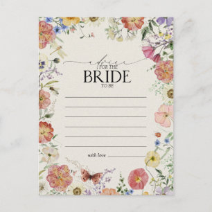 Postal Flores Prensadas: Consejos para la Novia