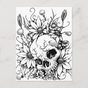 Postal Flores salvajes