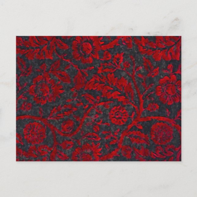 Postal Flores sangrientas ~ Postcard (Anverso)