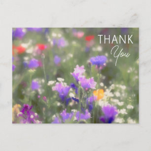 Postal Flores silvestres