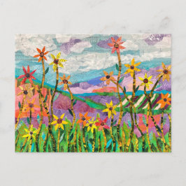 Postal Flores silvestres