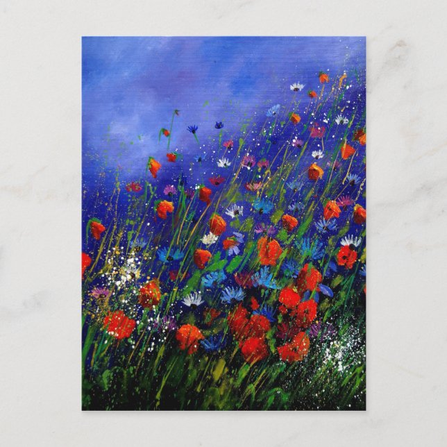 Postal flores silvestres 787 (Anverso)