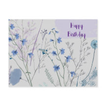 Flores silvestres florales Rustic Boho Whimsical C