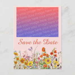 Postal Flores Silvestres Vívidas