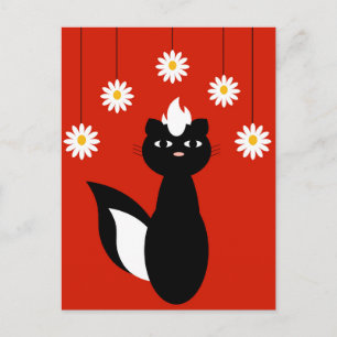 Postal Flores Skunky
