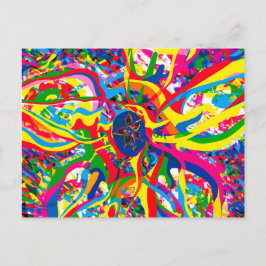 Postal Flores trascendentales