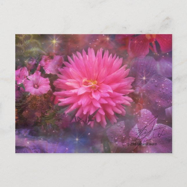 Postal Flores - Un Bouquet visual para mamá (Anverso)