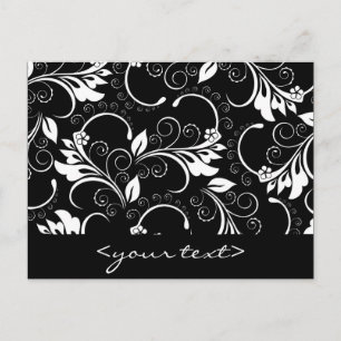 Postal flores vintage