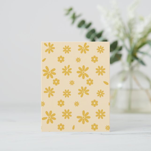 Postal Flores y Petals 11 (Anverso de pie)