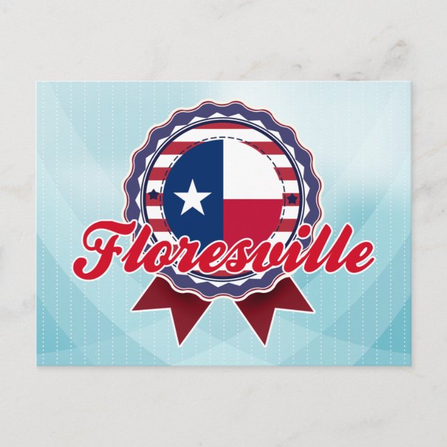 Postal Floresville, TX (Anverso)