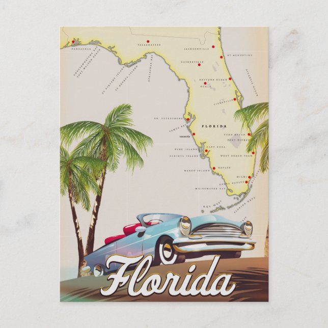 Postal Florida (Anverso)