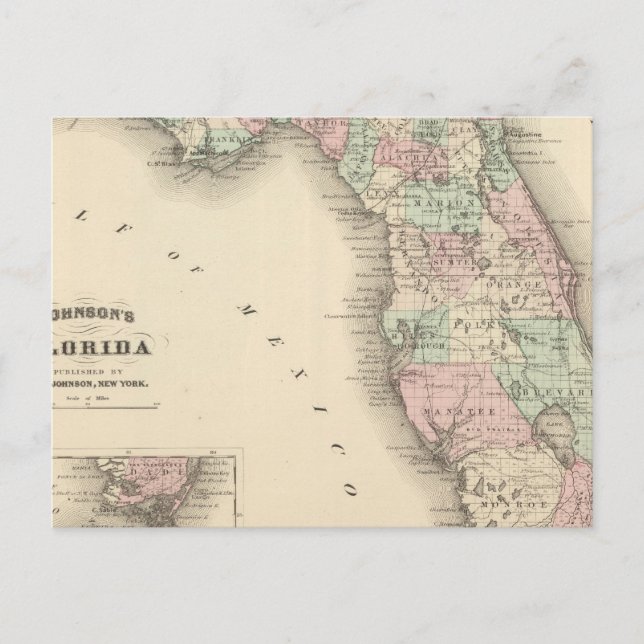 Postal Florida 9 (Anverso)