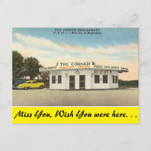 Postal Florida, Bradenton, El Restaurante Corner