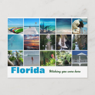 Postal Florida Desearía que estuvieras aquí para publicar