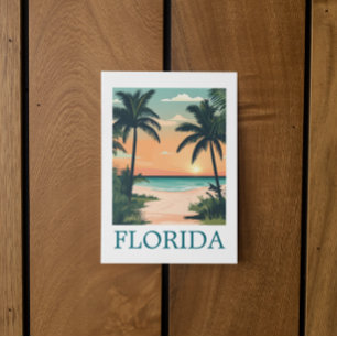 Postal Florida Estado del Sol - Paraíso de la Playa Tropi