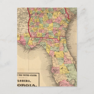 Postal Florida, Georgia y Carolina del Sur