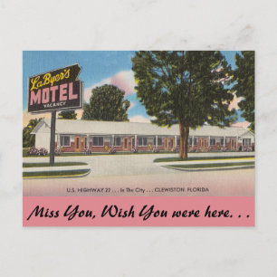 Postal Florida, Motel de La Byer, Clewiston