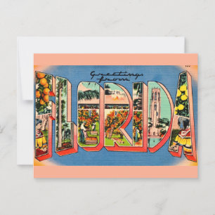 Postal Florida Retro 