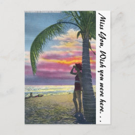 Postal Florida Sunset
