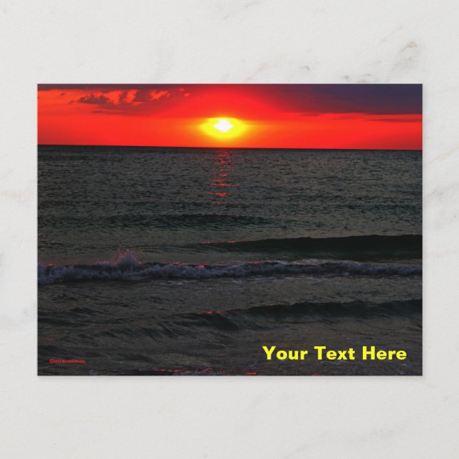 Postal Florida Sunset (Anverso)