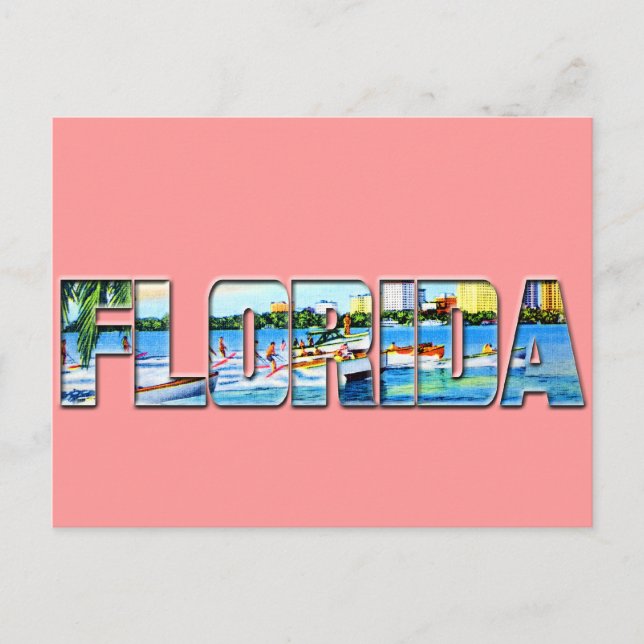 Postal Florida Vintage (Anverso)
