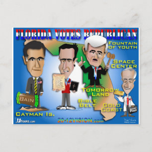 Postal Florida vota 4 republicanos