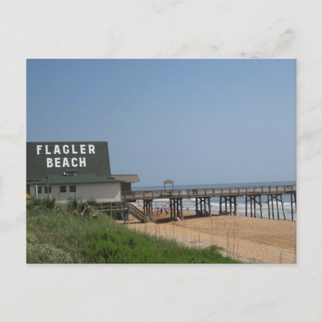 Postal floridaflaglerpier (Anverso)