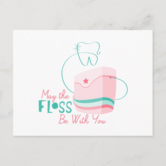 Postal Floss be with You (Anverso)