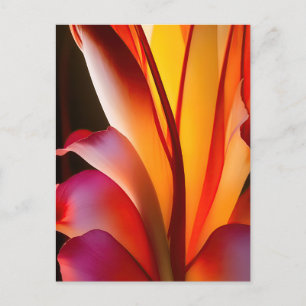 POSTAL FLOTA ABSTRACTA ROJA