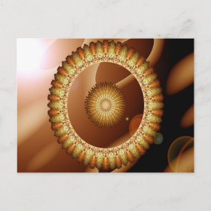 Postal Flotando en la galaxia ......