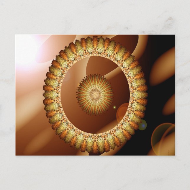 Postal Flotando en la galaxia ...... (Anverso)