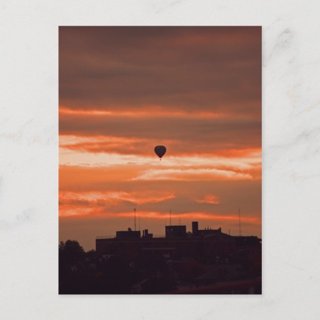 Postal Flotando sobre Portland, ME (Anverso)