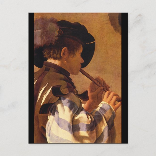 Postal Flotenblaser I', Hendrik_Dutch Masters (Anverso)
