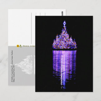 Postal Flotilla of Christmas Trees, NYC - 