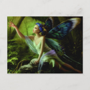 Postal Flower Butfly Fairy