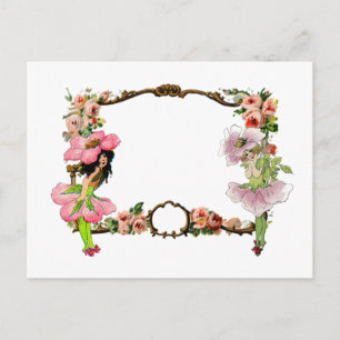 Postal Flower Fairies personalizadas