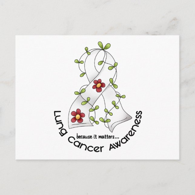 POSTAL FLOWER RIBBON 1 (Anverso)