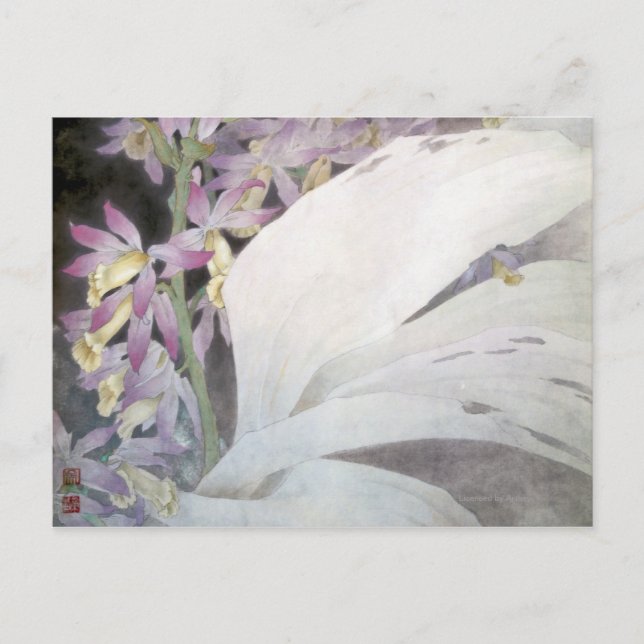 Postal Flower Seires II-Fhaiuses (Anverso)