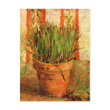 Flowerpot with Chives (F337) Van Gogh Bella Artes