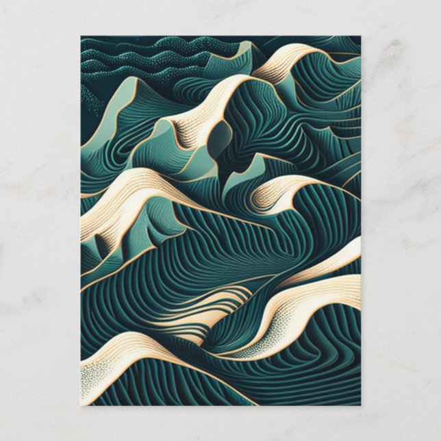 Postal Flowing Harmony (Anverso)