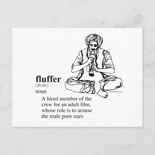 POSTAL FLUFFISTA (Anverso)
