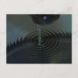 Postal Fluidite de l'eau