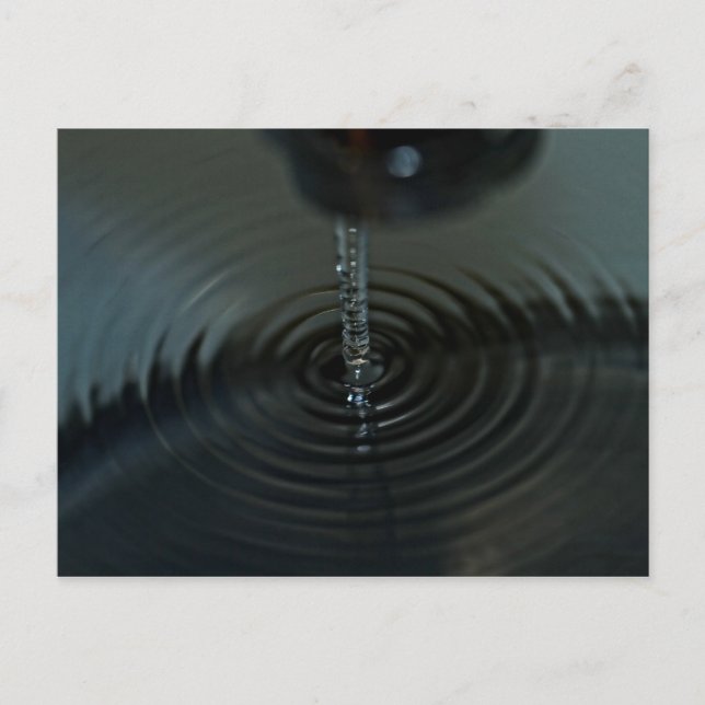Postal Fluidite de l'eau (Anverso)