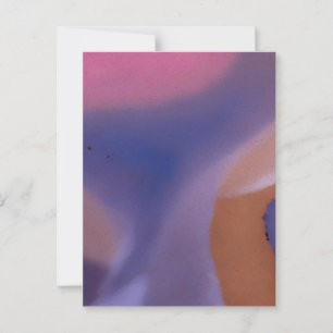 Postal "Flujo de espejismo malvado" - Amortización azul r