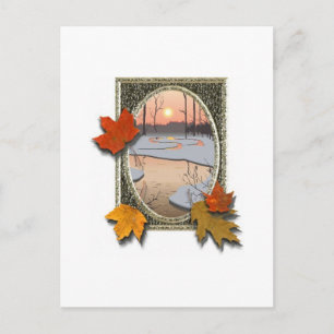 Postal Flujo de invierno